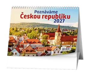 Stolový kalendár - Poznávame Českú republiku